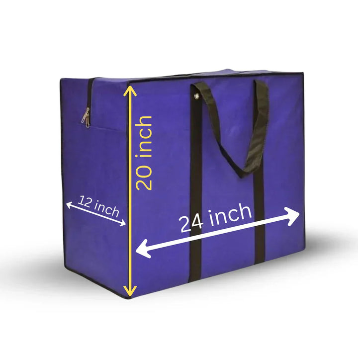 Storage Bag Large Size - Blue - 120 GSM - Non Woven